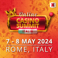 Online Casino Summit Italia from 9 - 10 May 2024 in Rome. Taking place the elegant Rome Marriott Grand Hotel Flora